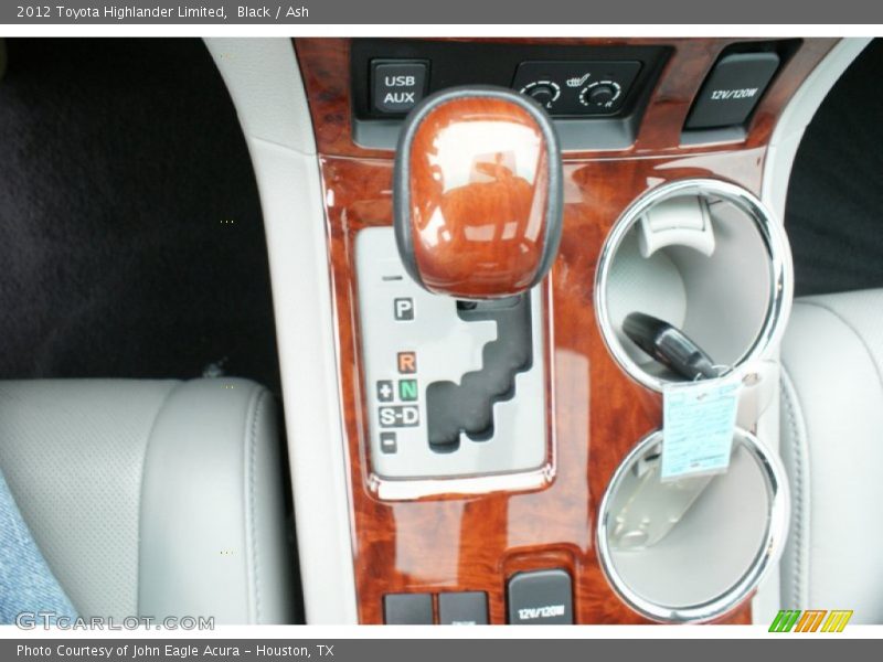 Black / Ash 2012 Toyota Highlander Limited