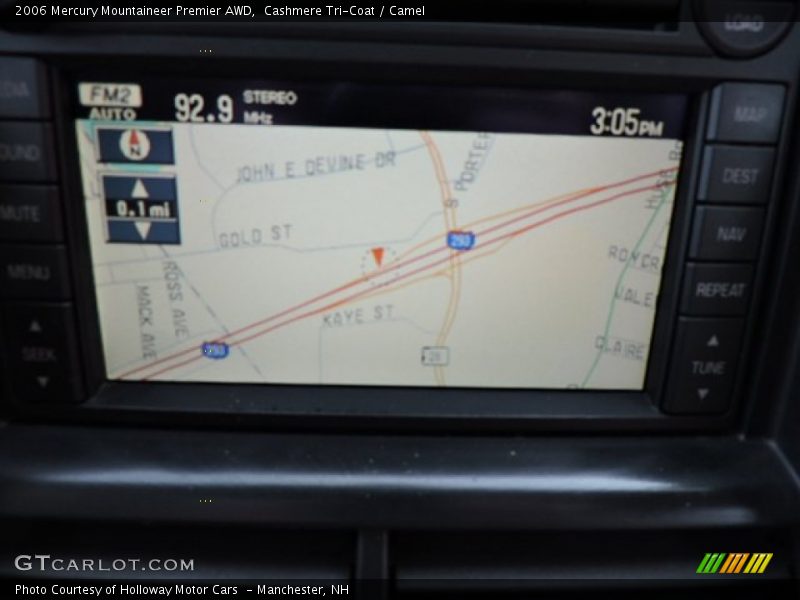 Cashmere Tri-Coat / Camel 2006 Mercury Mountaineer Premier AWD
