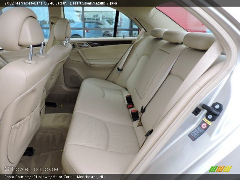Desert Silver Metallic / Java 2002 Mercedes-Benz C 240 Sedan
