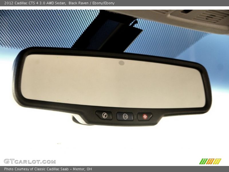Black Raven / Ebony/Ebony 2012 Cadillac CTS 4 3.0 AWD Sedan