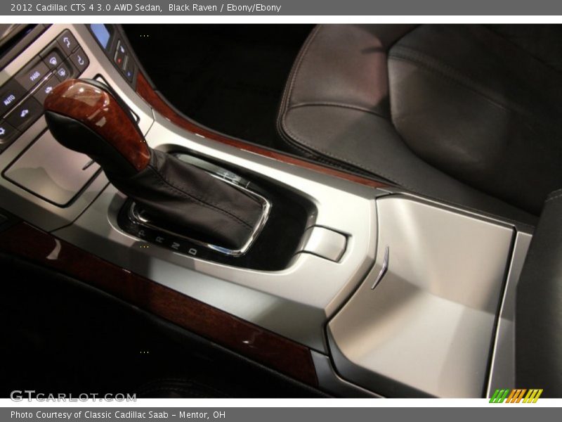 Black Raven / Ebony/Ebony 2012 Cadillac CTS 4 3.0 AWD Sedan