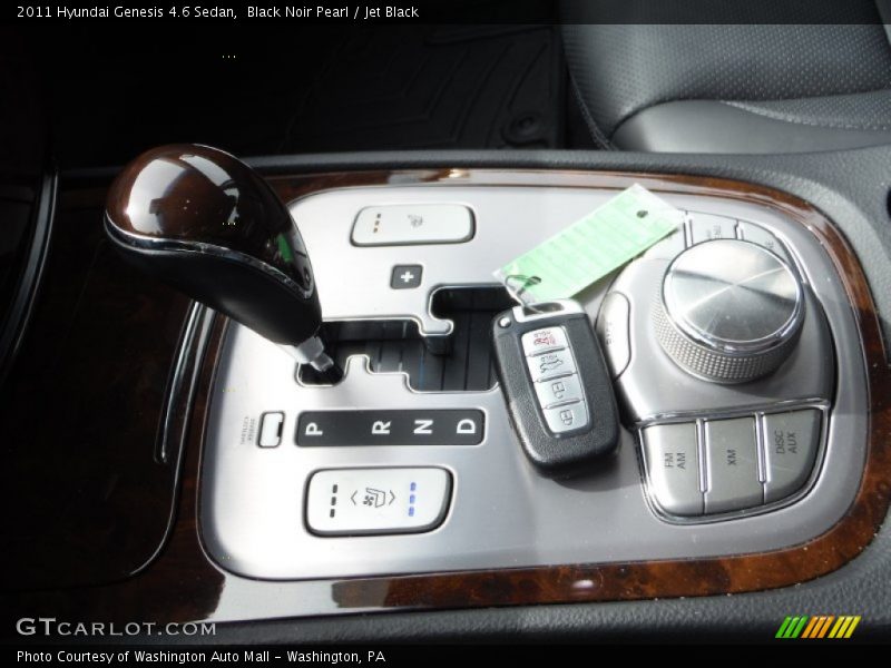 Black Noir Pearl / Jet Black 2011 Hyundai Genesis 4.6 Sedan