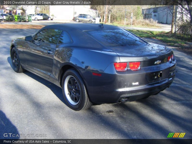 Cyber Gray Metallic / Black 2010 Chevrolet Camaro LS Coupe
