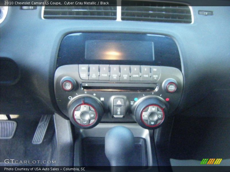Cyber Gray Metallic / Black 2010 Chevrolet Camaro LS Coupe