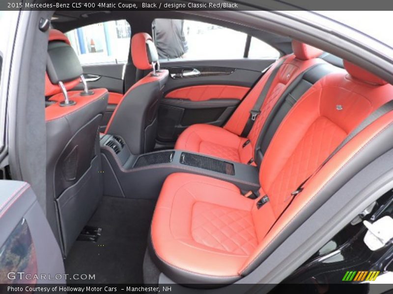 Rear Seat of 2015 CLS 400 4Matic Coupe