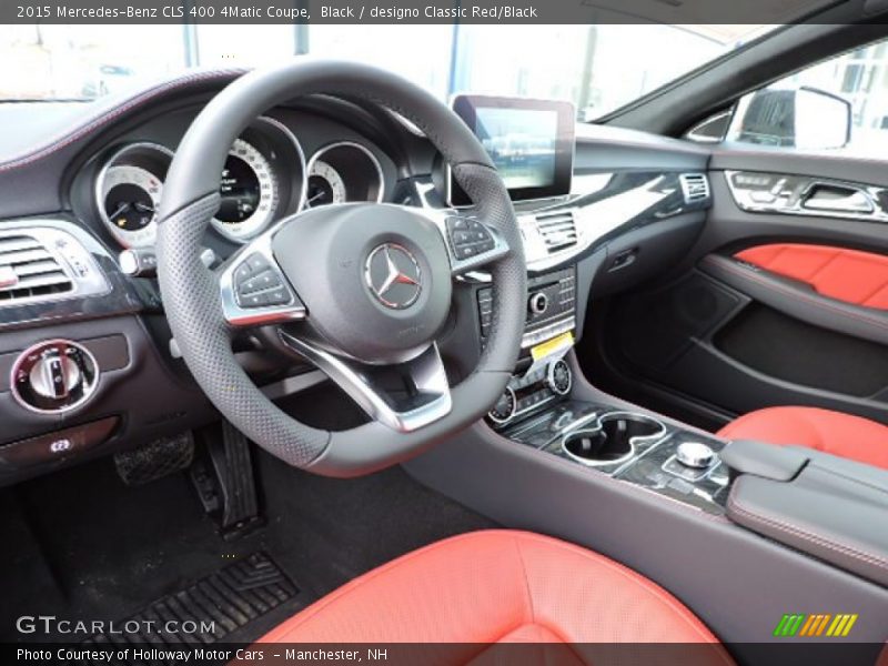 Dashboard of 2015 CLS 400 4Matic Coupe