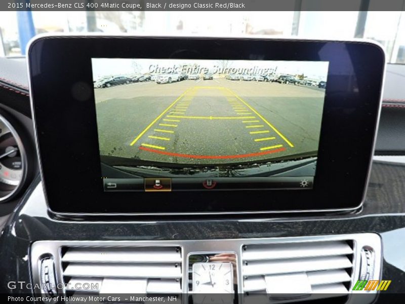 Black / designo Classic Red/Black 2015 Mercedes-Benz CLS 400 4Matic Coupe
