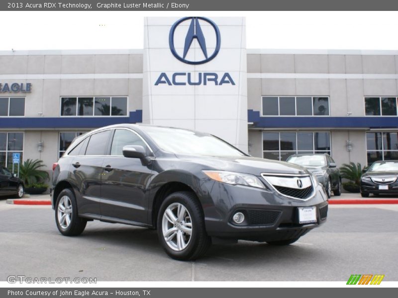 Graphite Luster Metallic / Ebony 2013 Acura RDX Technology