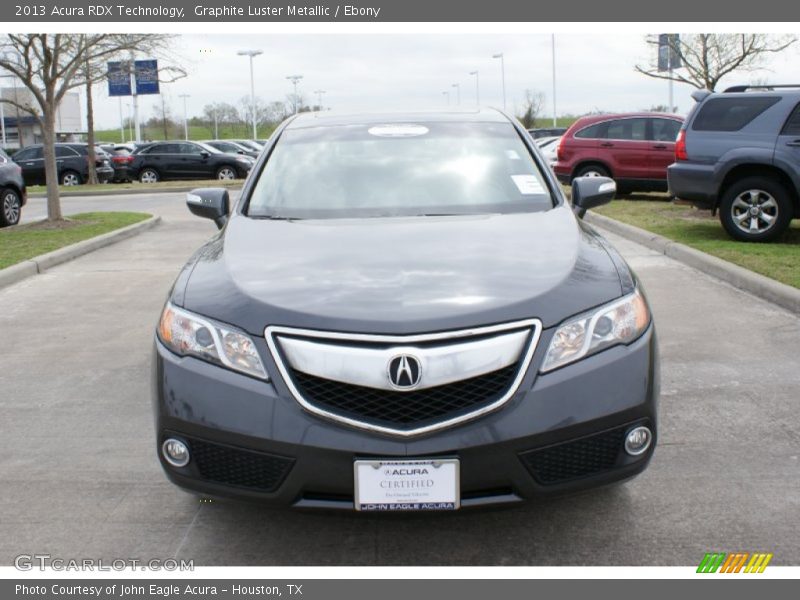 Graphite Luster Metallic / Ebony 2013 Acura RDX Technology