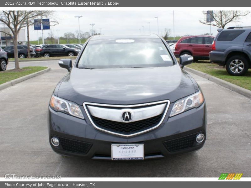 Graphite Luster Metallic / Ebony 2013 Acura RDX Technology