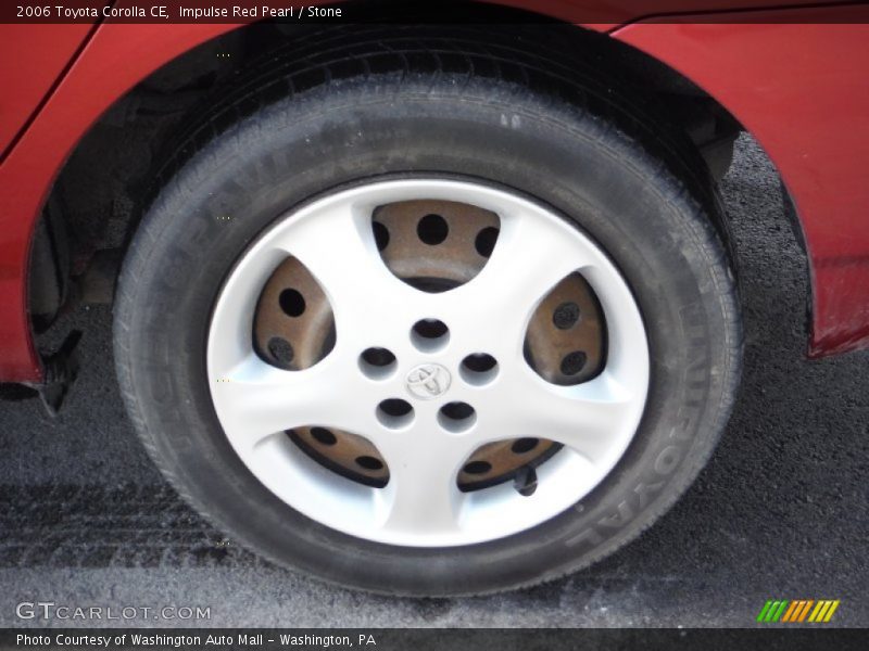 Impulse Red Pearl / Stone 2006 Toyota Corolla CE