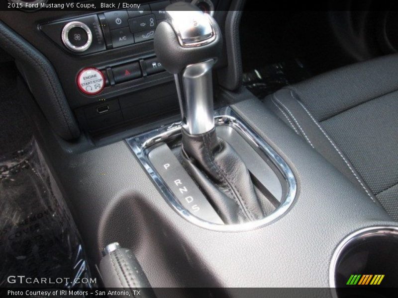 Black / Ebony 2015 Ford Mustang V6 Coupe