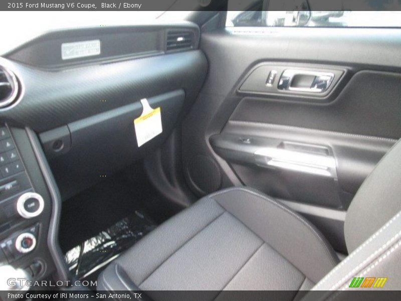 Black / Ebony 2015 Ford Mustang V6 Coupe