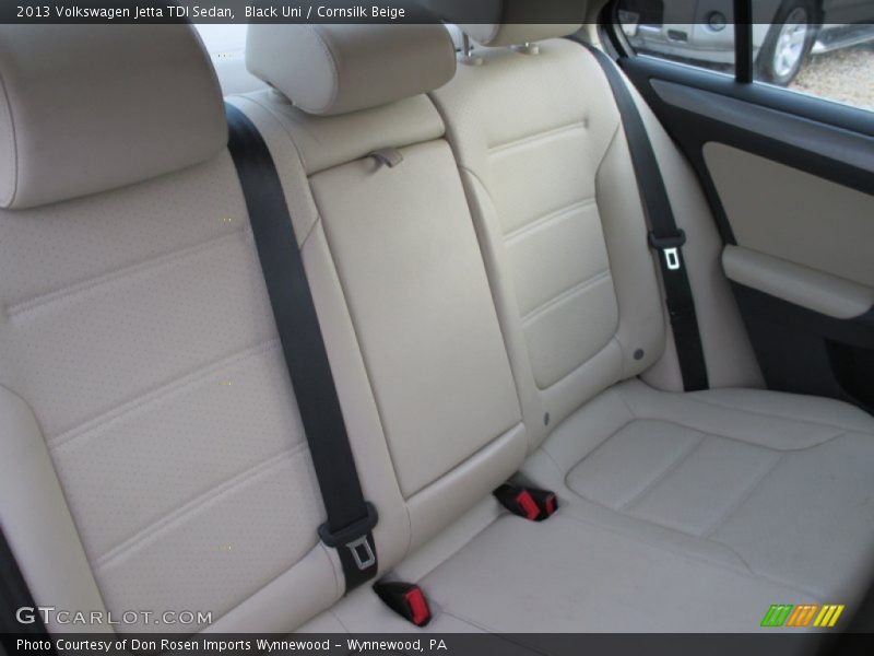 Black Uni / Cornsilk Beige 2013 Volkswagen Jetta TDI Sedan
