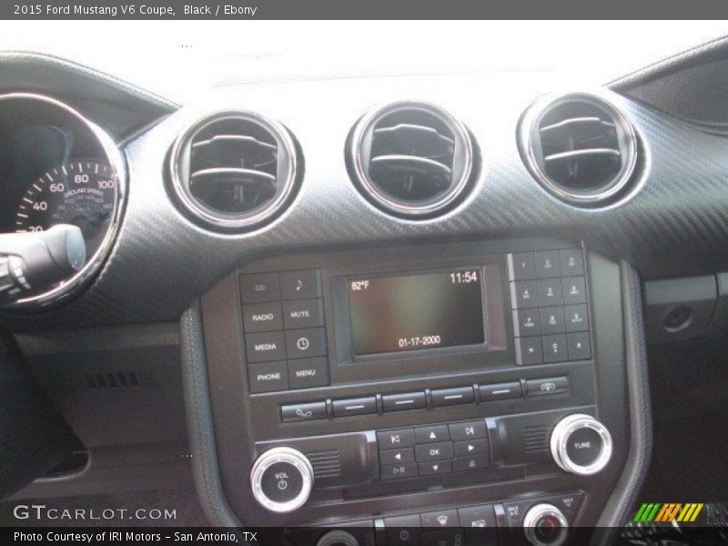 Black / Ebony 2015 Ford Mustang V6 Coupe