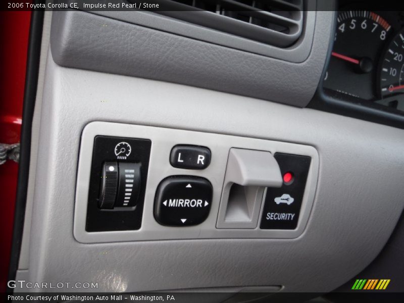 Impulse Red Pearl / Stone 2006 Toyota Corolla CE