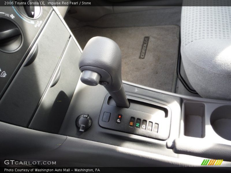 Impulse Red Pearl / Stone 2006 Toyota Corolla CE