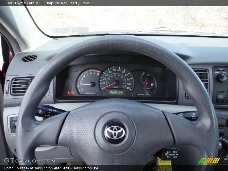Impulse Red Pearl / Stone 2006 Toyota Corolla CE