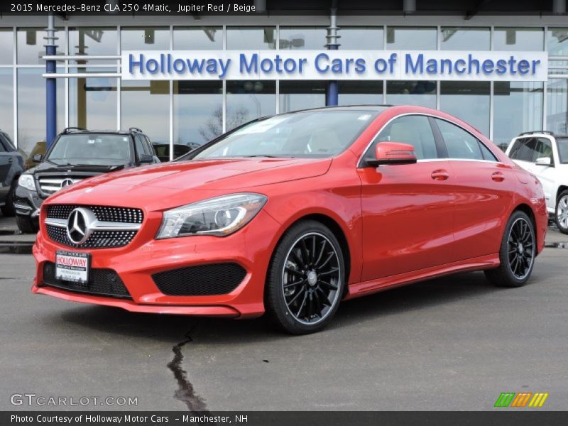 Jupiter Red / Beige 2015 Mercedes-Benz CLA 250 4Matic
