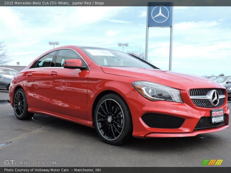 Jupiter Red / Beige 2015 Mercedes-Benz CLA 250 4Matic