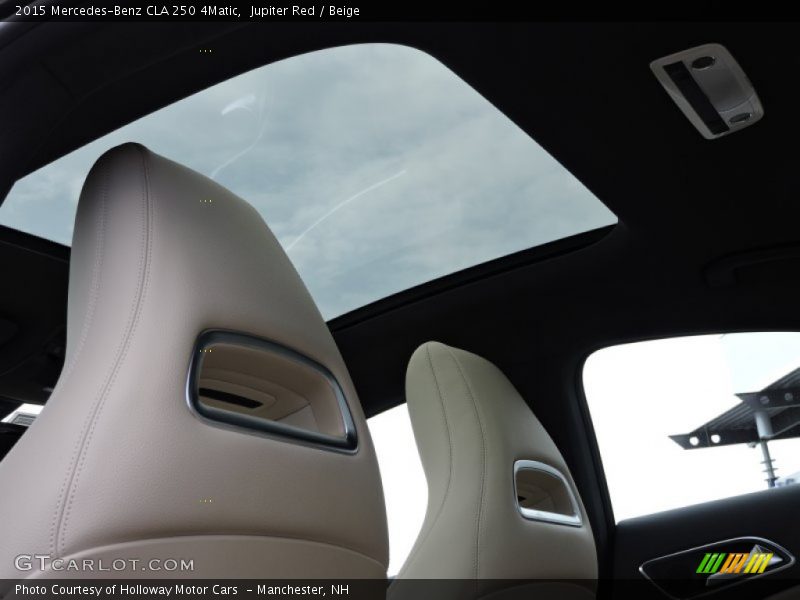 Jupiter Red / Beige 2015 Mercedes-Benz CLA 250 4Matic