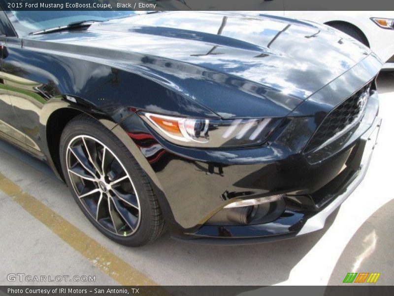 Black / Ebony 2015 Ford Mustang EcoBoost Coupe