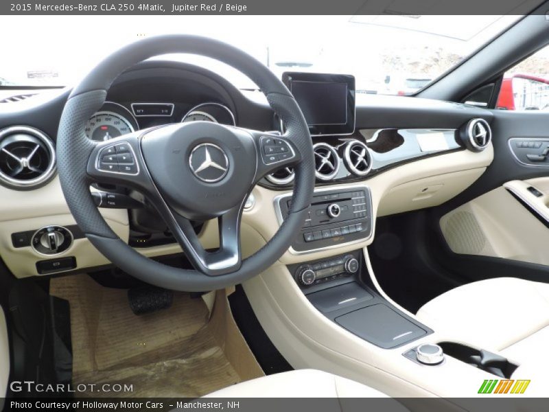 Dashboard of 2015 CLA 250 4Matic