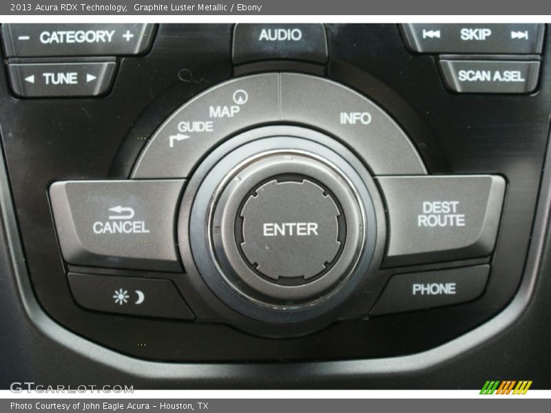 Graphite Luster Metallic / Ebony 2013 Acura RDX Technology