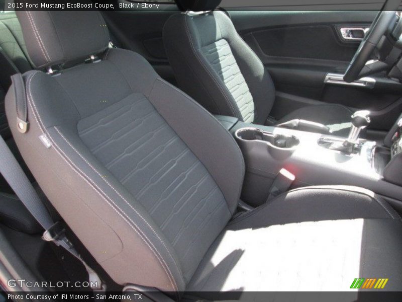 Black / Ebony 2015 Ford Mustang EcoBoost Coupe