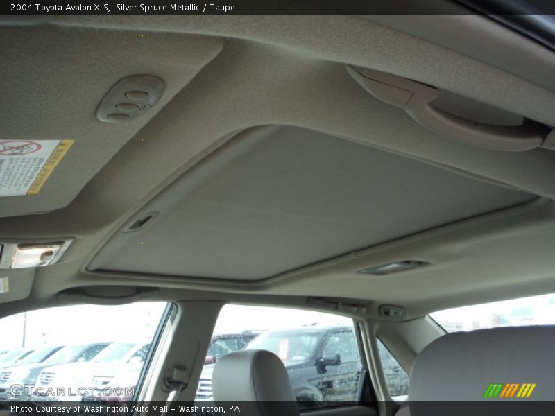 Silver Spruce Metallic / Taupe 2004 Toyota Avalon XLS