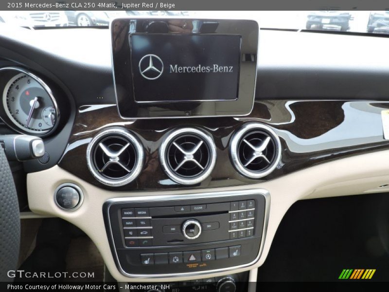 Controls of 2015 CLA 250 4Matic