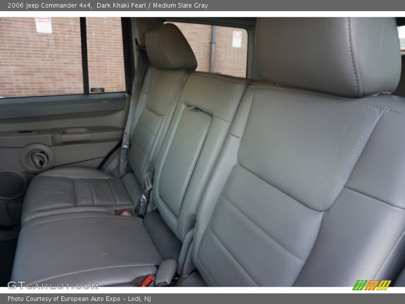 Dark Khaki Pearl / Medium Slate Gray 2006 Jeep Commander 4x4