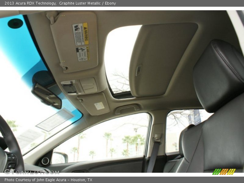 Graphite Luster Metallic / Ebony 2013 Acura RDX Technology