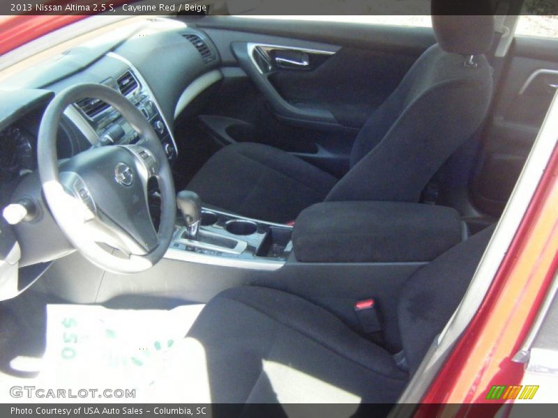 Cayenne Red / Beige 2013 Nissan Altima 2.5 S