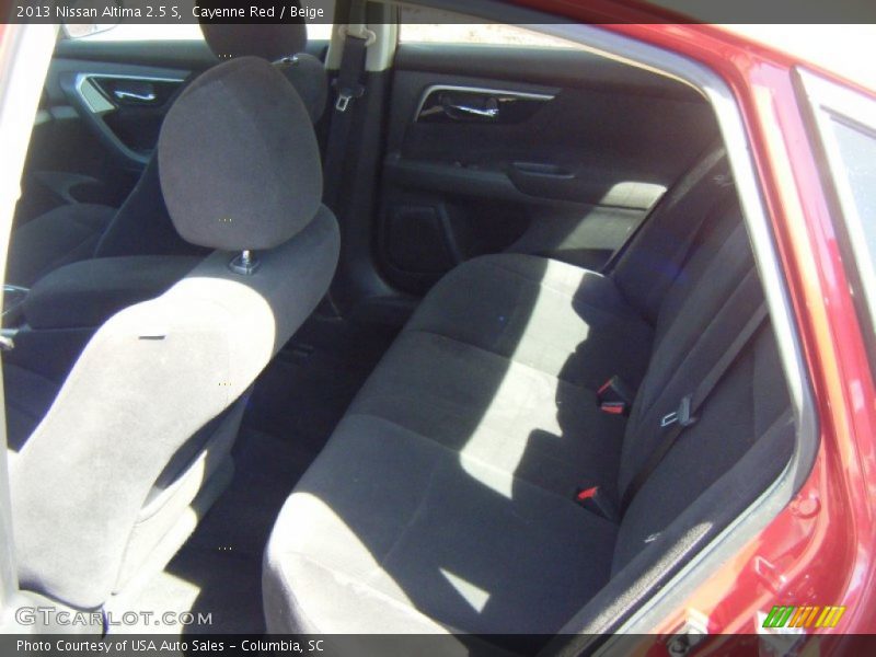 Cayenne Red / Beige 2013 Nissan Altima 2.5 S