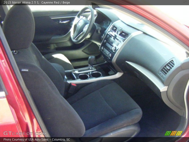 Cayenne Red / Beige 2013 Nissan Altima 2.5 S