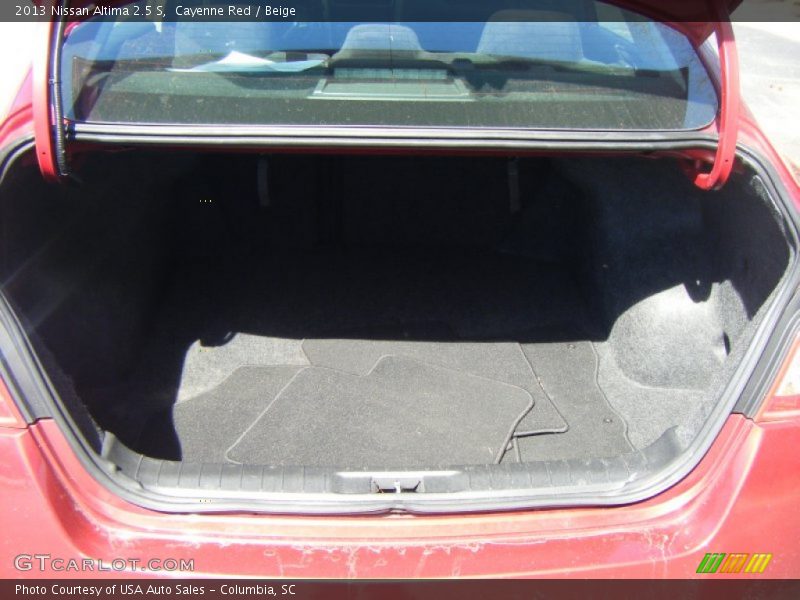 Cayenne Red / Beige 2013 Nissan Altima 2.5 S