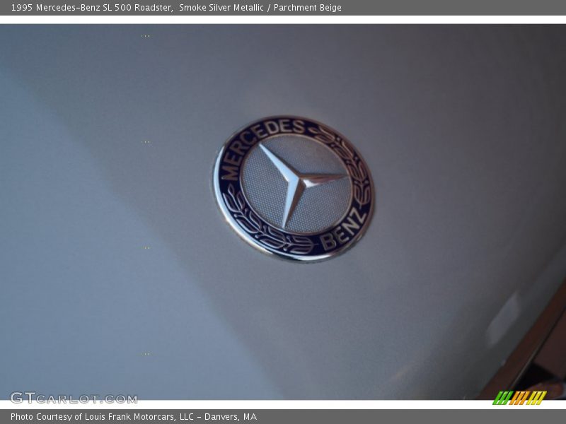 Smoke Silver Metallic / Parchment Beige 1995 Mercedes-Benz SL 500 Roadster