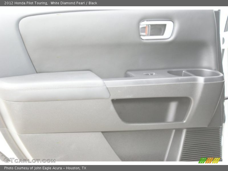 White Diamond Pearl / Black 2012 Honda Pilot Touring