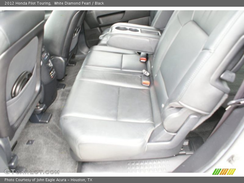 White Diamond Pearl / Black 2012 Honda Pilot Touring