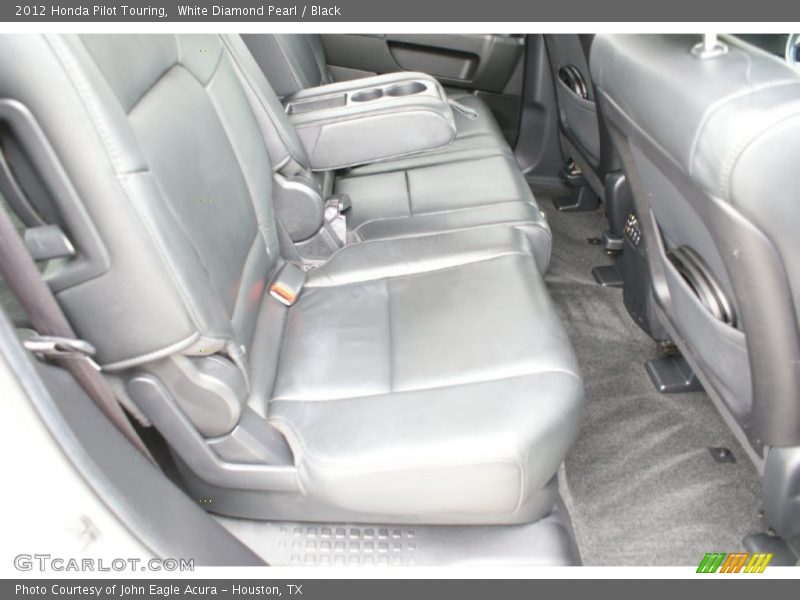 White Diamond Pearl / Black 2012 Honda Pilot Touring