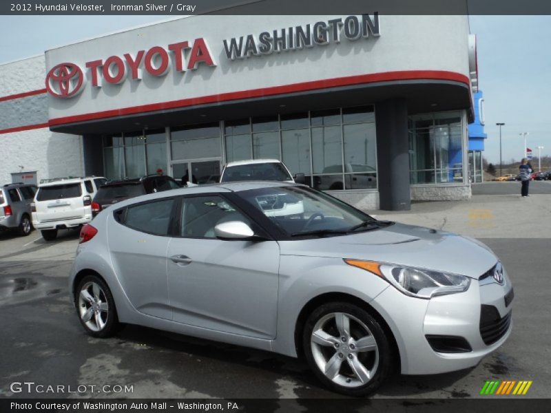 Ironman Silver / Gray 2012 Hyundai Veloster