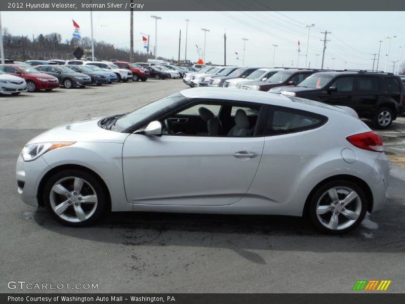 Ironman Silver / Gray 2012 Hyundai Veloster