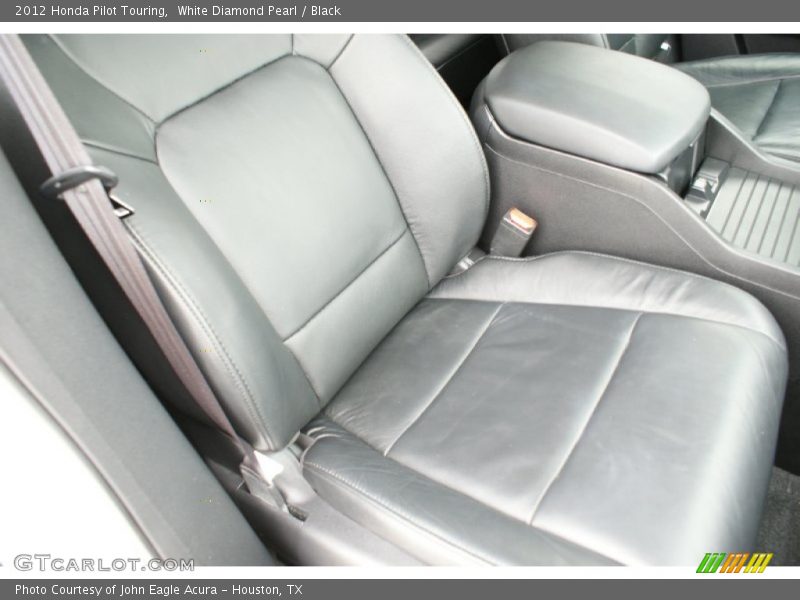 White Diamond Pearl / Black 2012 Honda Pilot Touring