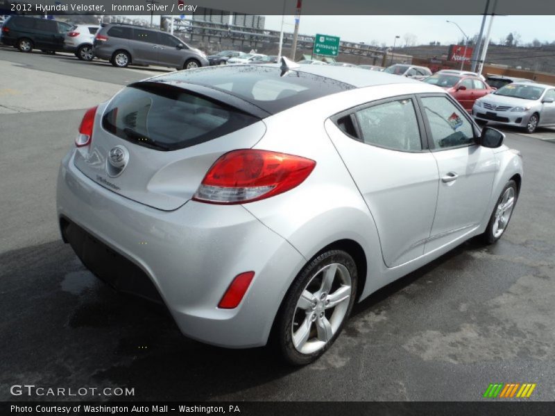 Ironman Silver / Gray 2012 Hyundai Veloster