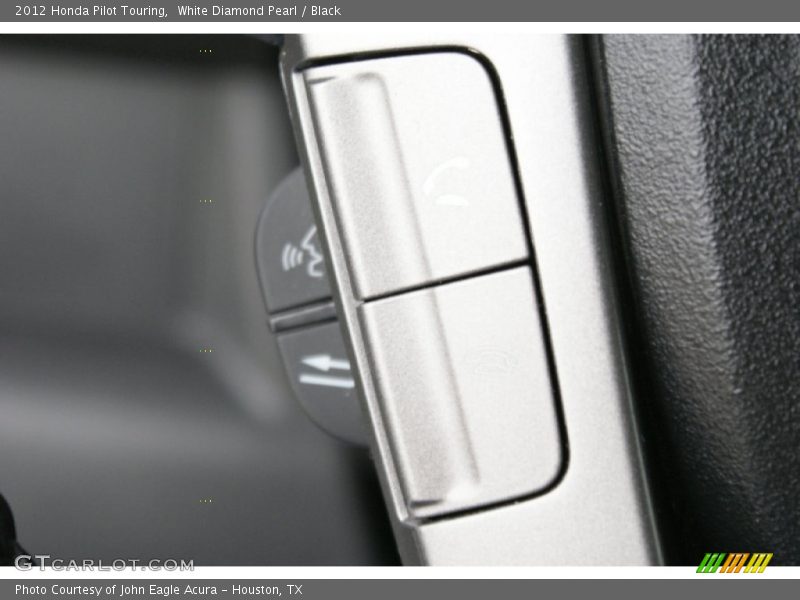 White Diamond Pearl / Black 2012 Honda Pilot Touring