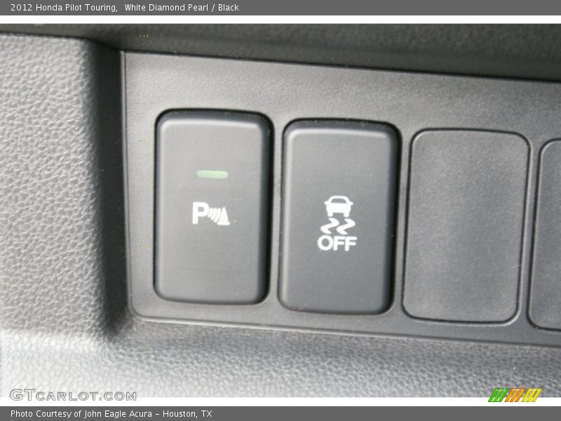White Diamond Pearl / Black 2012 Honda Pilot Touring