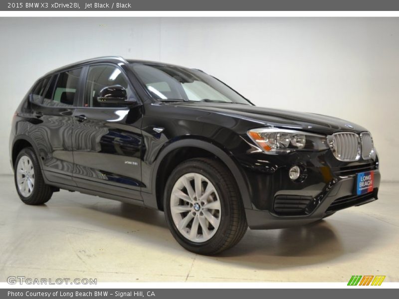 Jet Black / Black 2015 BMW X3 xDrive28i