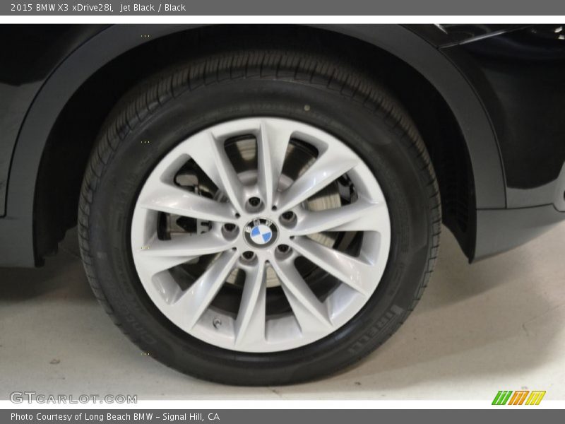 Jet Black / Black 2015 BMW X3 xDrive28i
