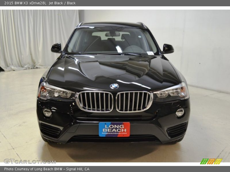 Jet Black / Black 2015 BMW X3 xDrive28i